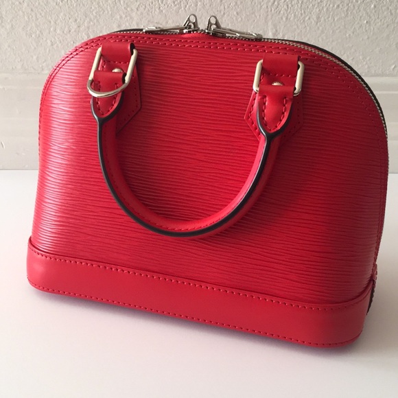 ❌SOLD❌ Louis Vuitton LV Alma BB epi coquelicot red - Picture 4 of 17